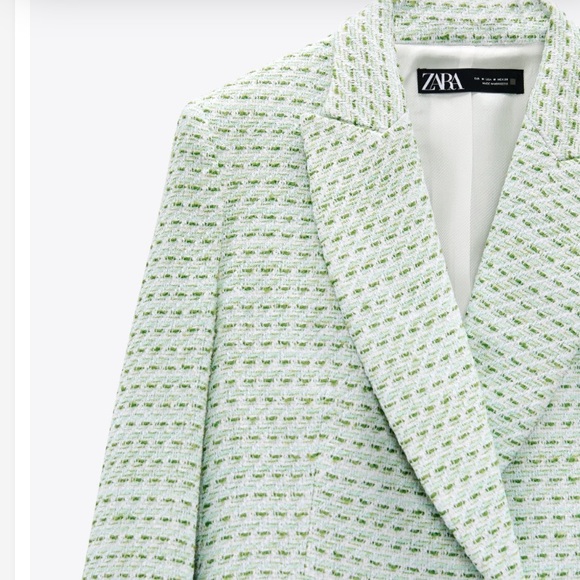 Zara textured plaid blazer - Picture 11 of 11